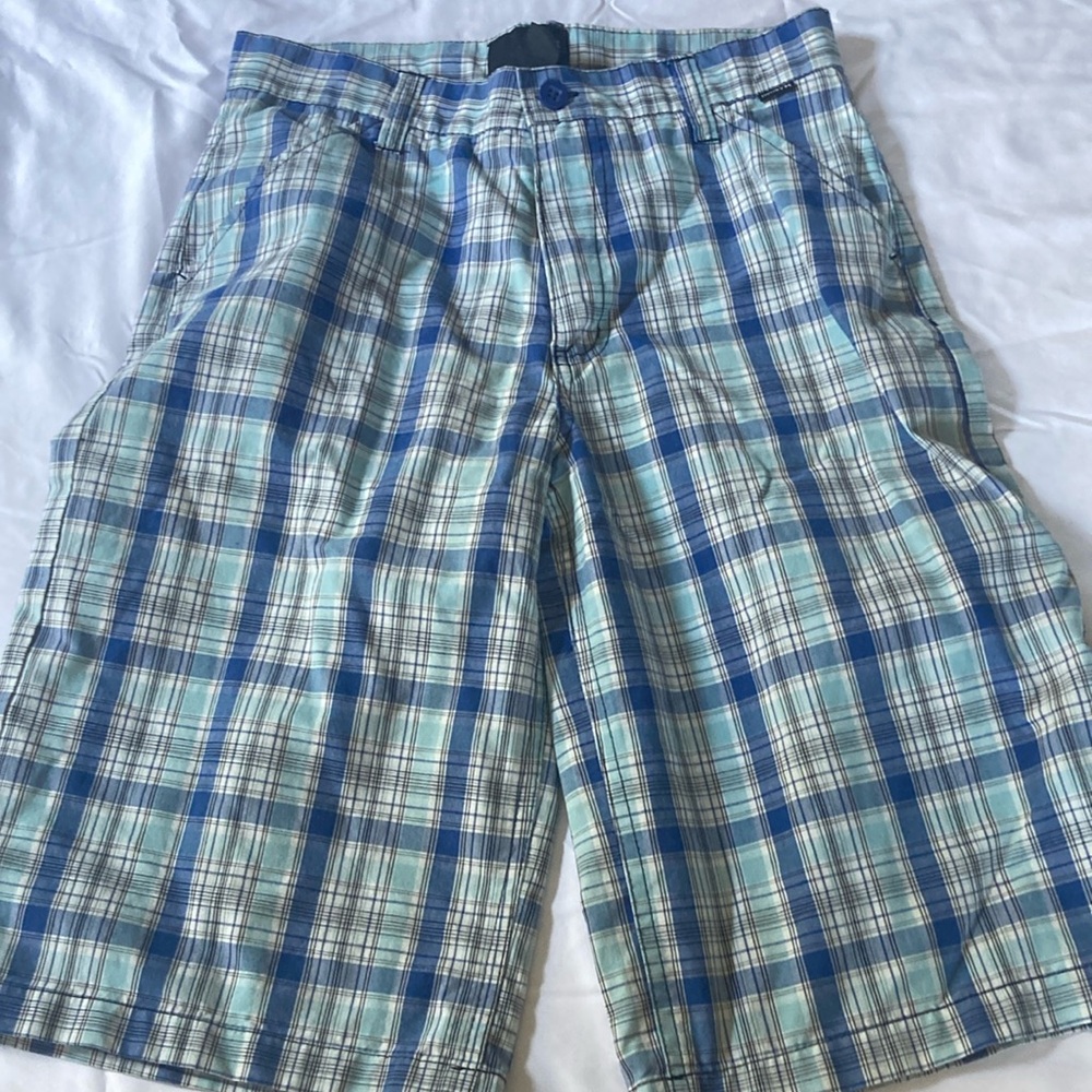 Hurley X Plaid Boys Shorts